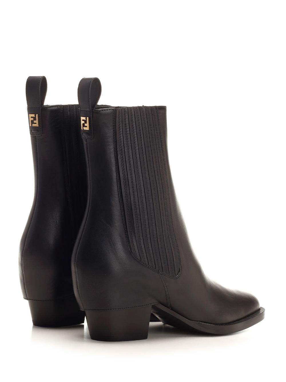 Al Duca D'Aosta Fendi Stivaletti In Pelle