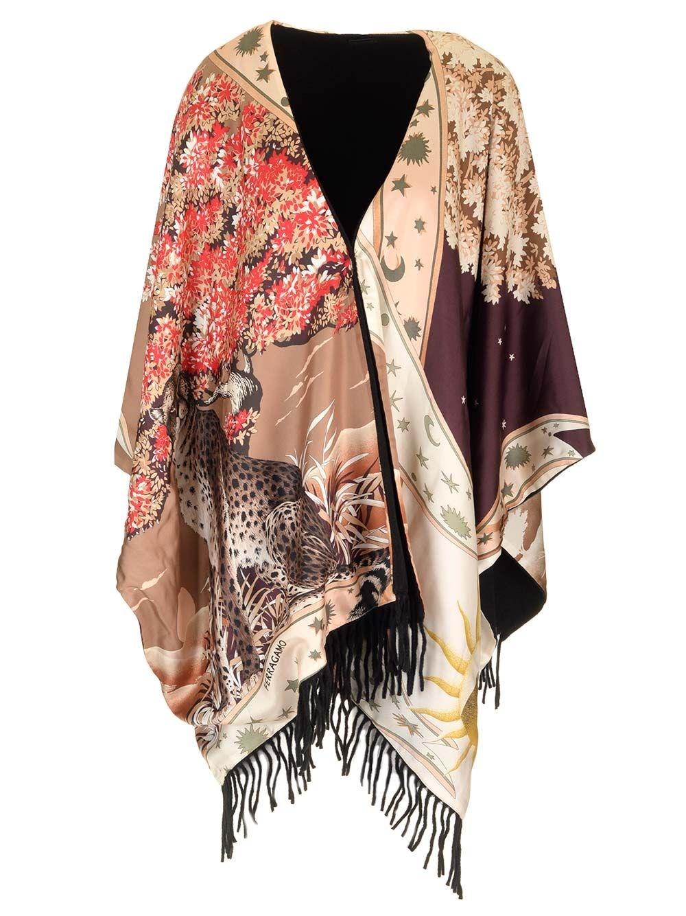 Al Duca D'Aosta Ferragamo Mantella In Cachemire