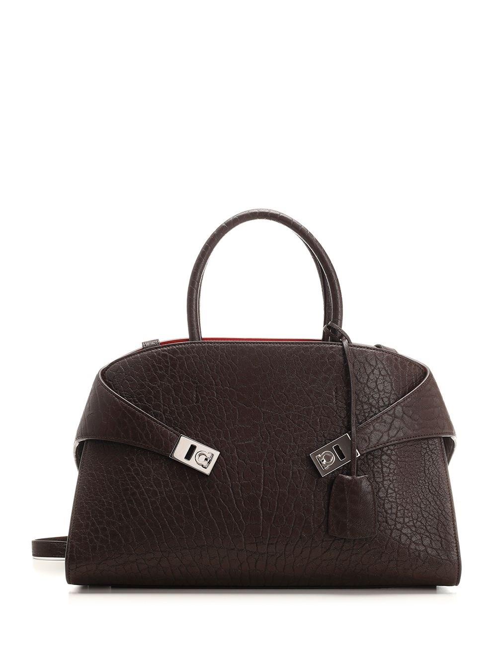 Al Duca D'Aosta Ferragamo Tote "Hug M"