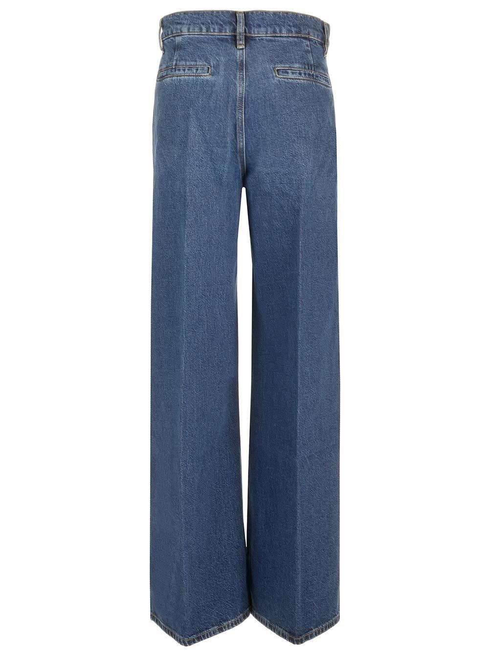 Al Duca D'Aosta Frame Jeans Gamba Larga