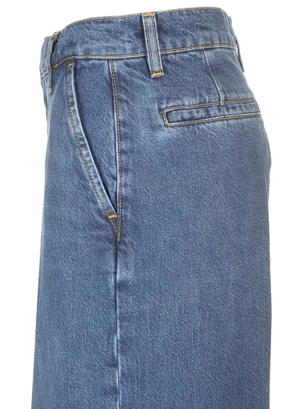 Al Duca D'Aosta Frame Jeans Gamba Larga