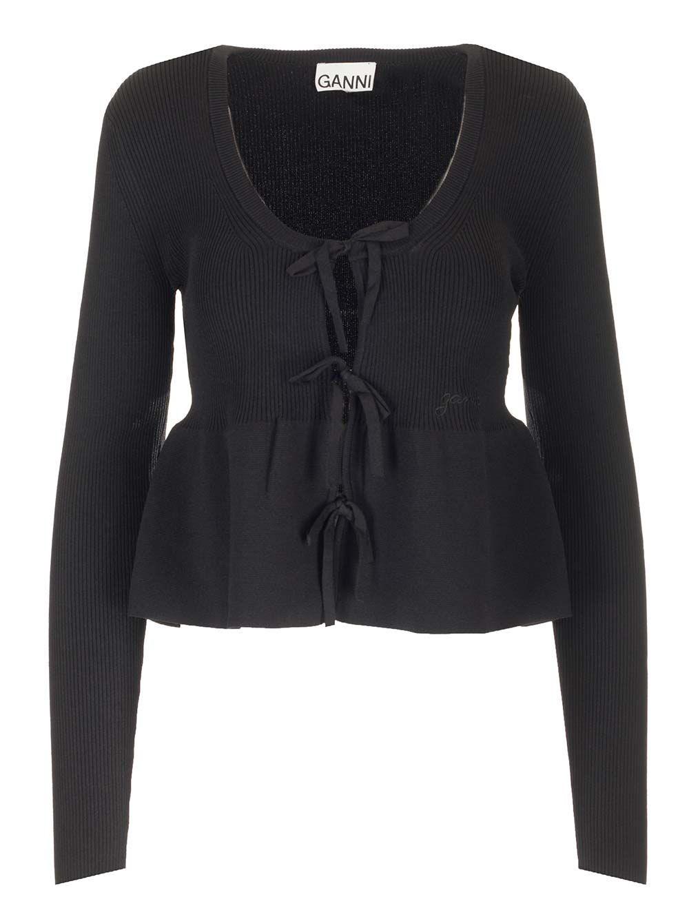 Al Duca D'Aosta Ganni Cardigan peplo