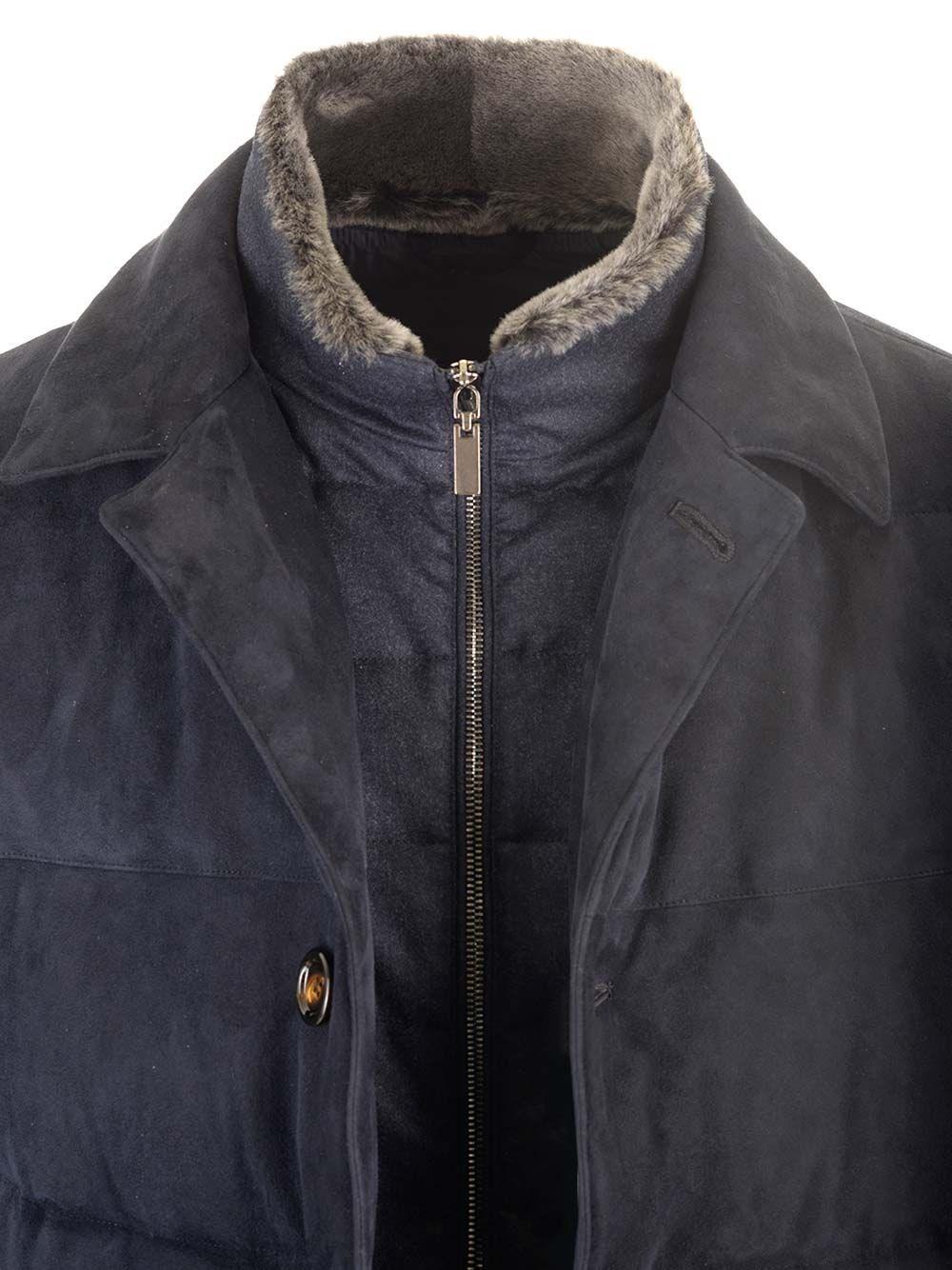 Al Duca D'Aosta Al Duca D'aosta Giaccone In Pelle E Lana