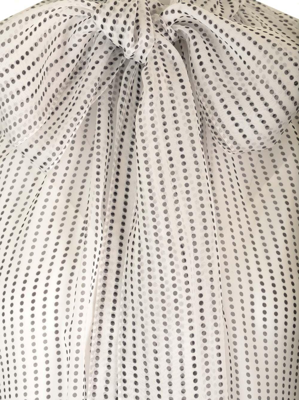 Al Duca D'Aosta Givenchy Blusa In Seta A Pois