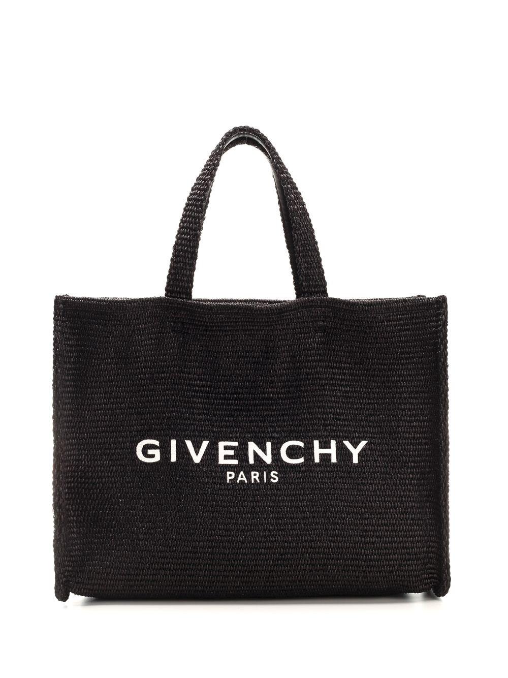 Al Duca D'Aosta Givenchy "G-Tote" Media In Rafia