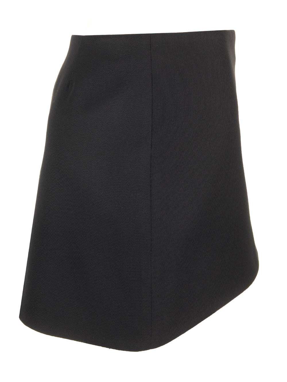 Al Duca D'Aosta Givenchy Mini Gonna In Lana