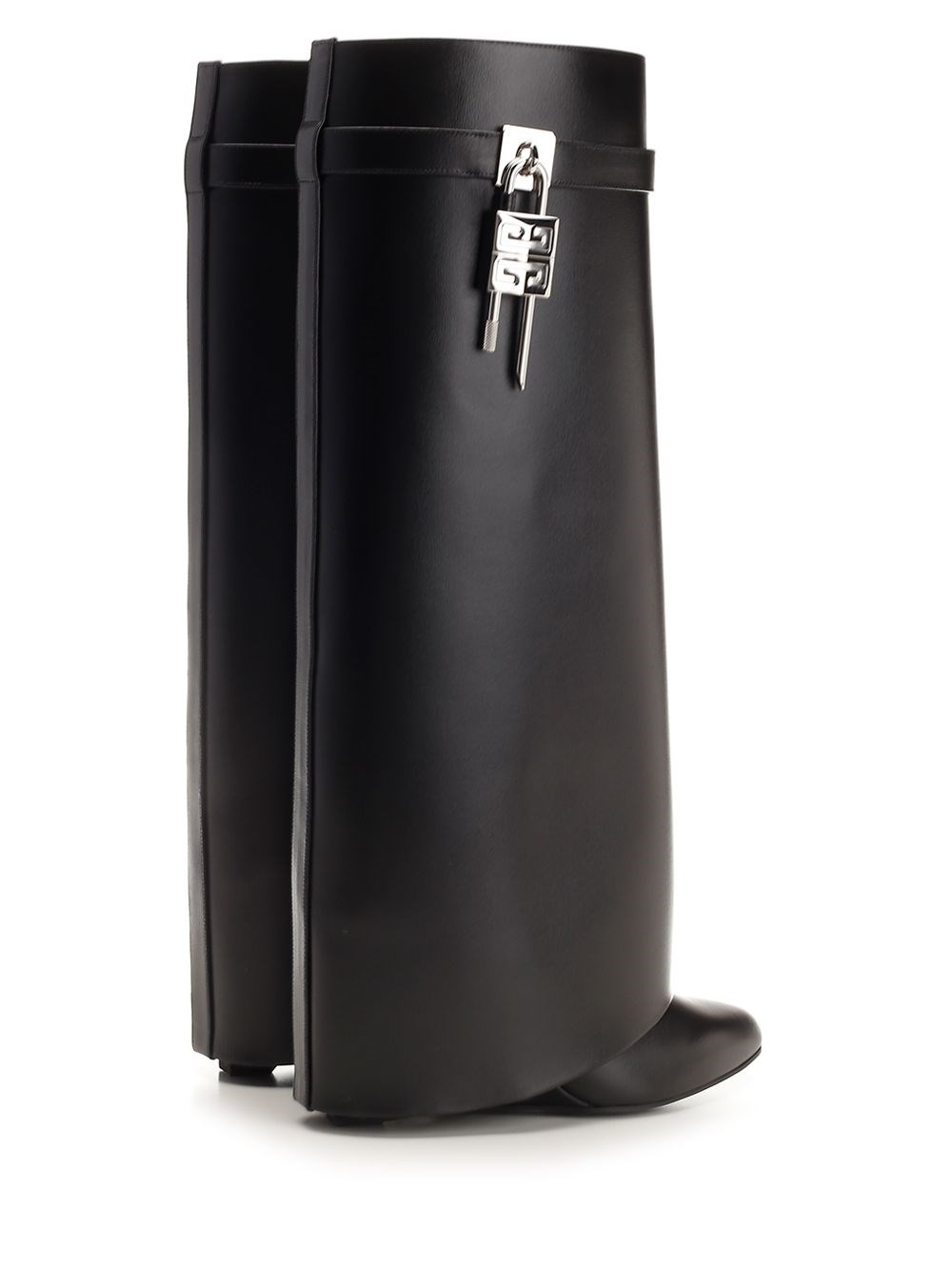 Al Duca D'Aosta Givenchy Stivali "Shark Lock" Neri