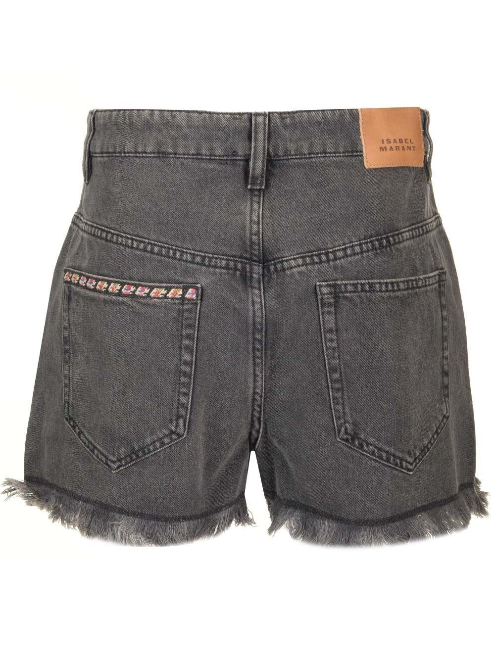 Al Duca D'Aosta Isabel Marant Shorts In Denim