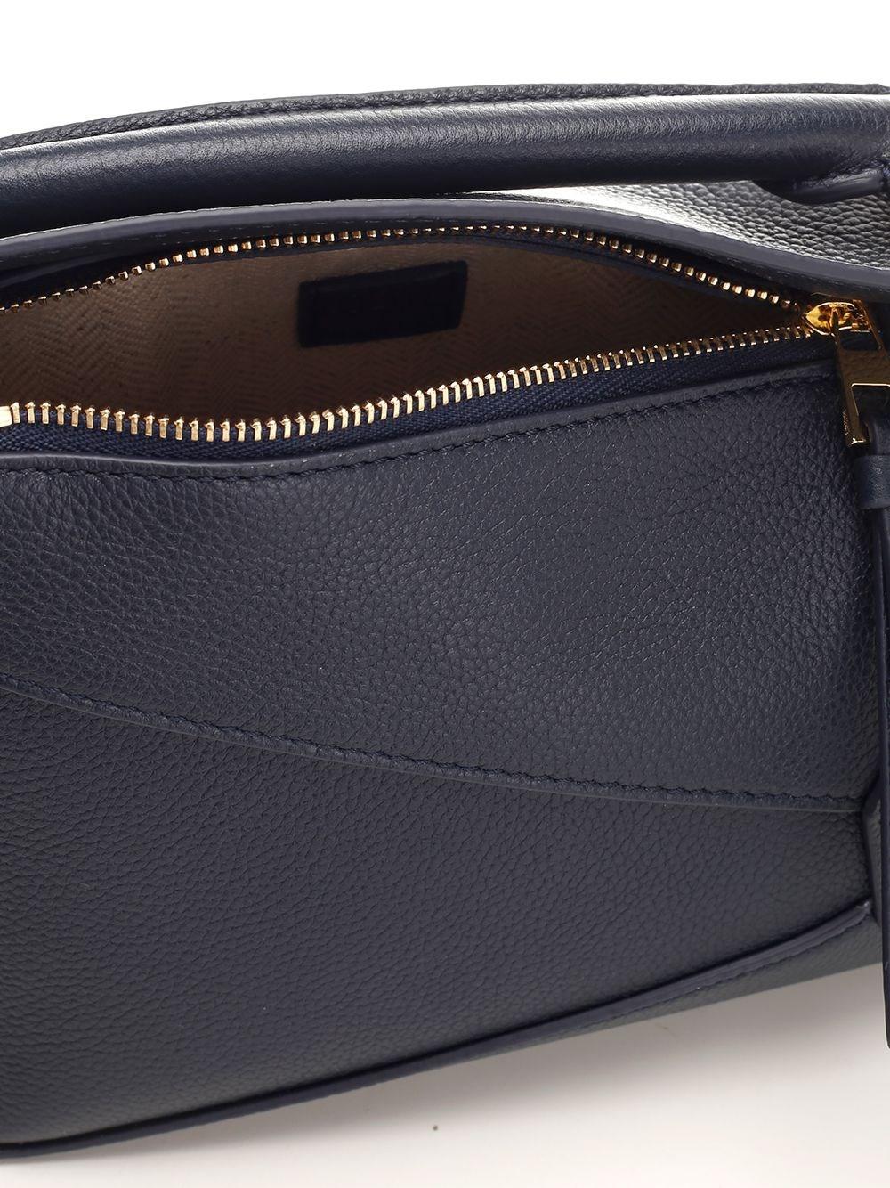 Al Duca D'Aosta Loewe Borsa "Puzzle" Mini In Pelle