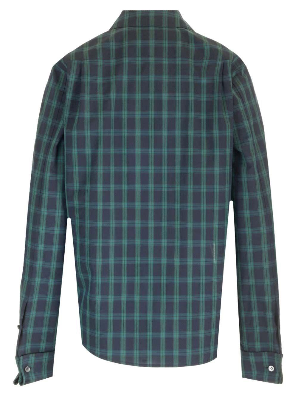 Al Duca D'Aosta Loewe Camicia In Cotone A Quadri