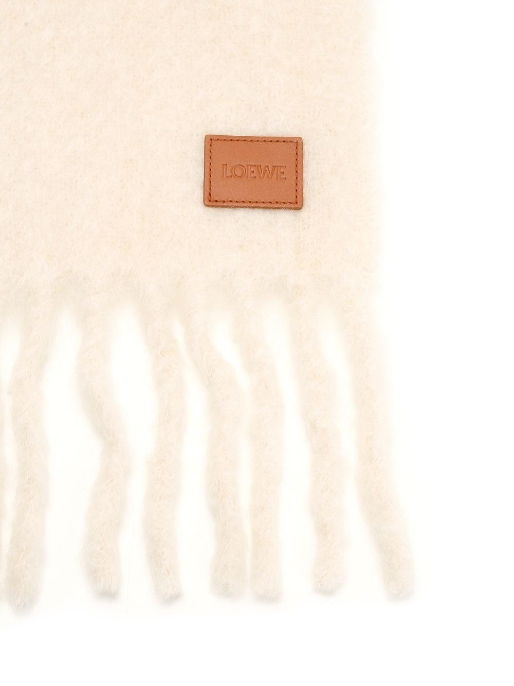 Al Duca D'Aosta Loewe Sciarpa In Lana E Mohair