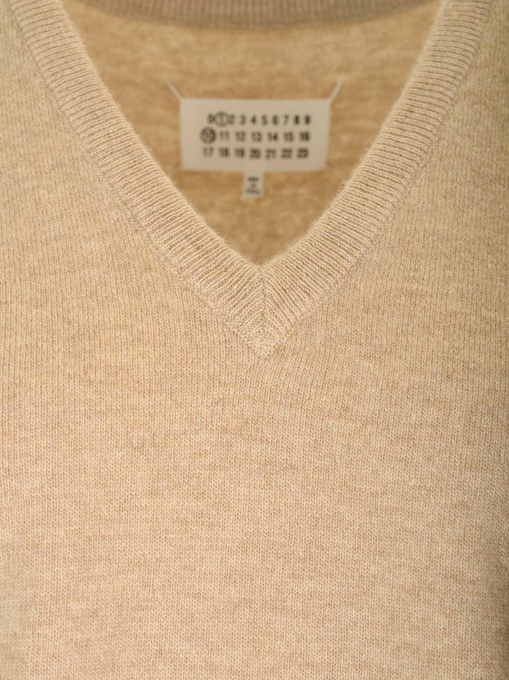 Al Duca D'Aosta Maison Margiela Gilet In Lana