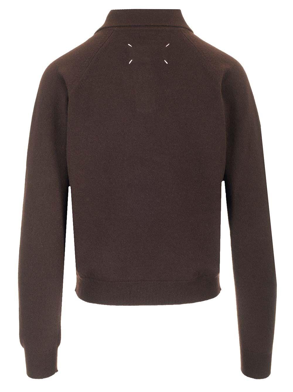 Al Duca D'Aosta Maison Margiela Polo In Lana