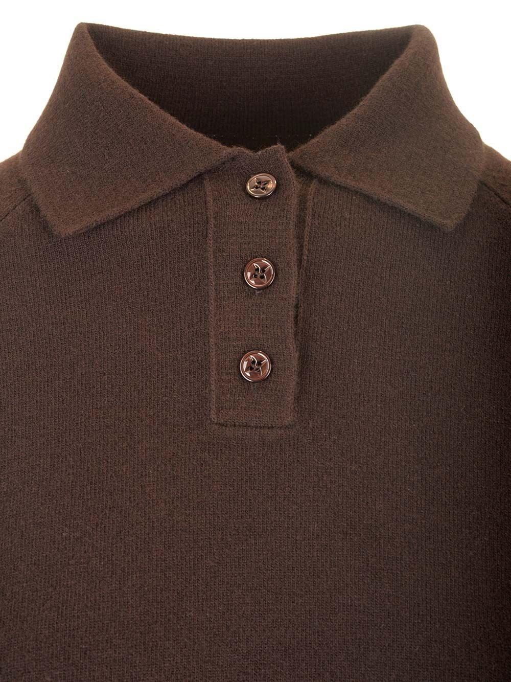 Al Duca D'Aosta Maison Margiela Polo In Lana