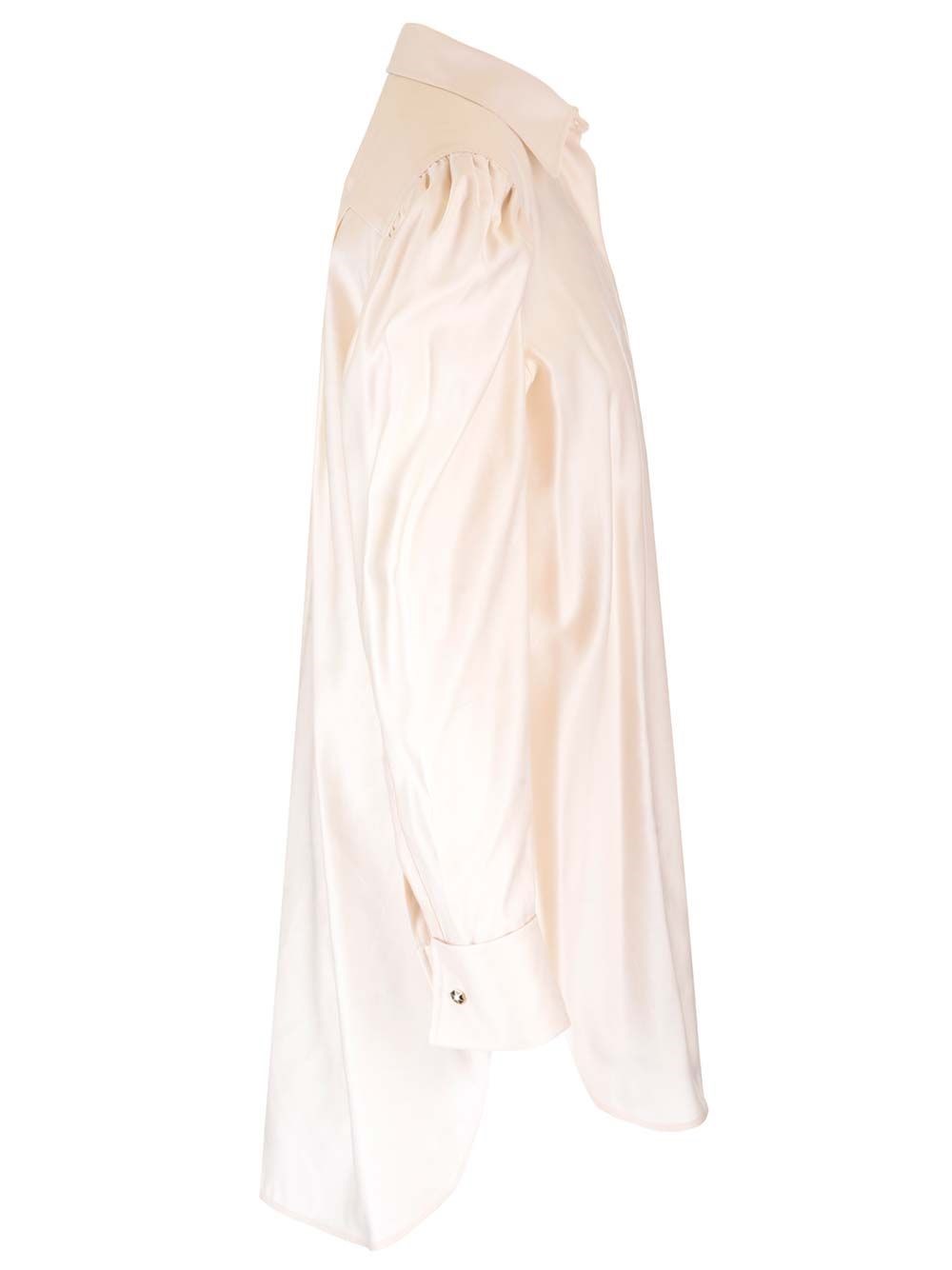 Al Duca D'Aosta Max Mara Camicia In Raso Di Cotone