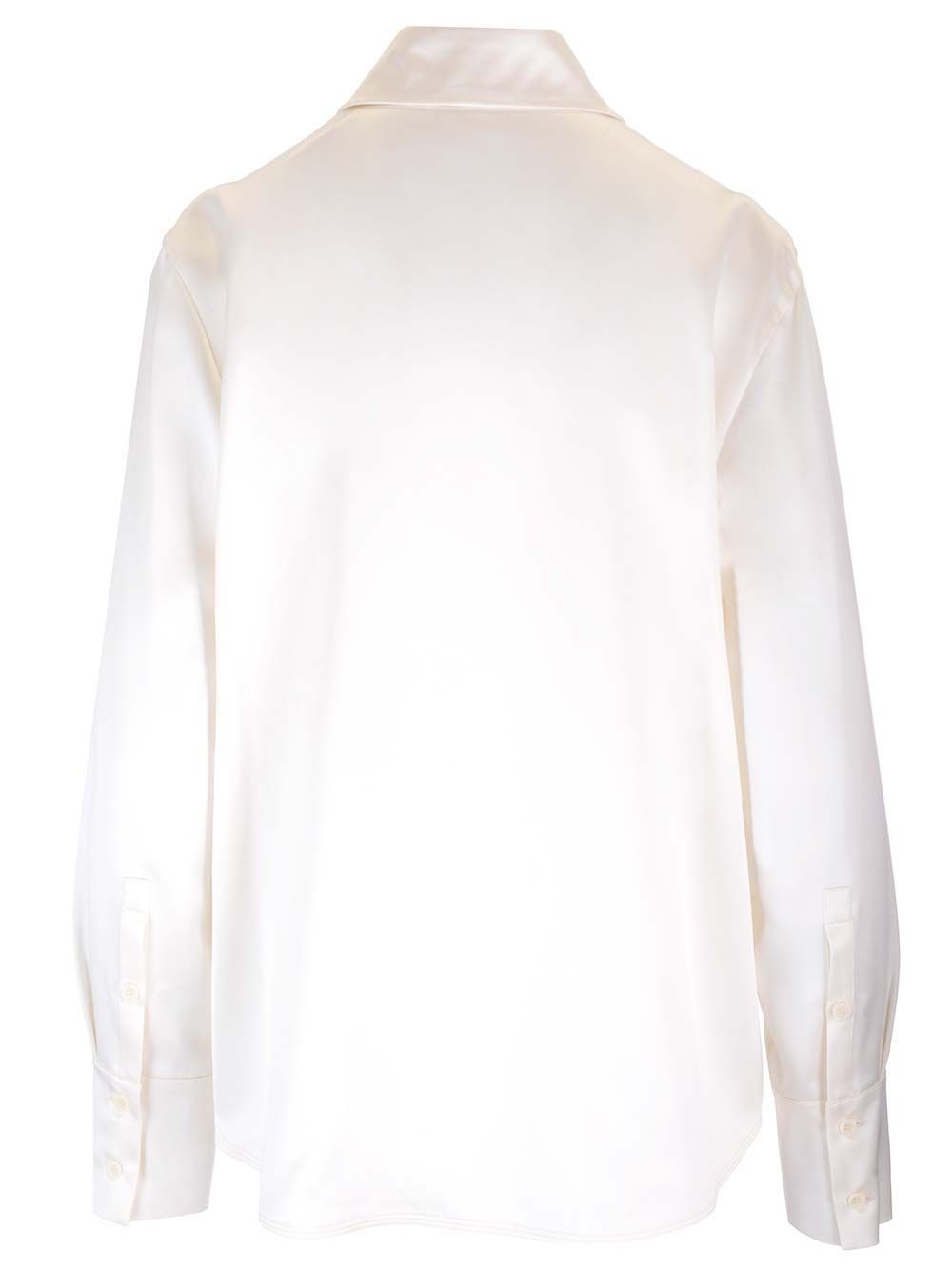 Al Duca D'Aosta Max Mara Camicia In Raso Di Seta