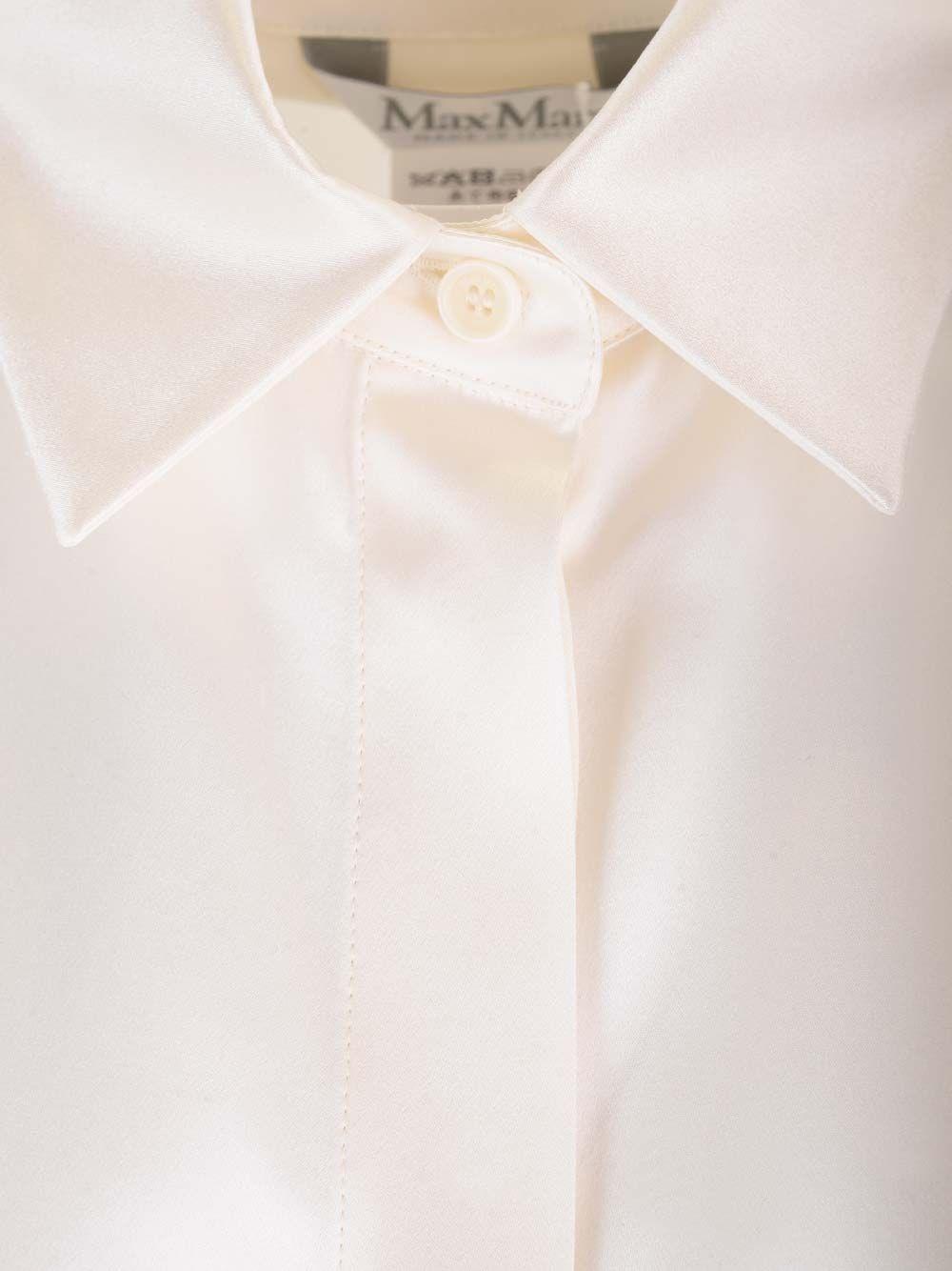 Al Duca D'Aosta Max Mara Camicia In Raso Di Seta