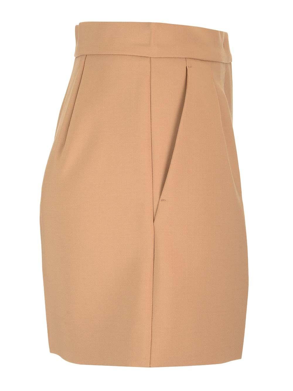 Al Duca D'Aosta Max Mara Short In Tela Di Lana