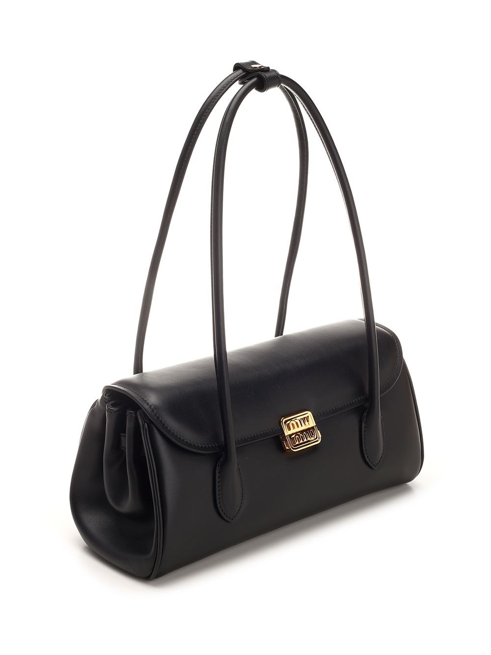 Al Duca D'Aosta Miu Miu Borsa A Spalla In Pelle