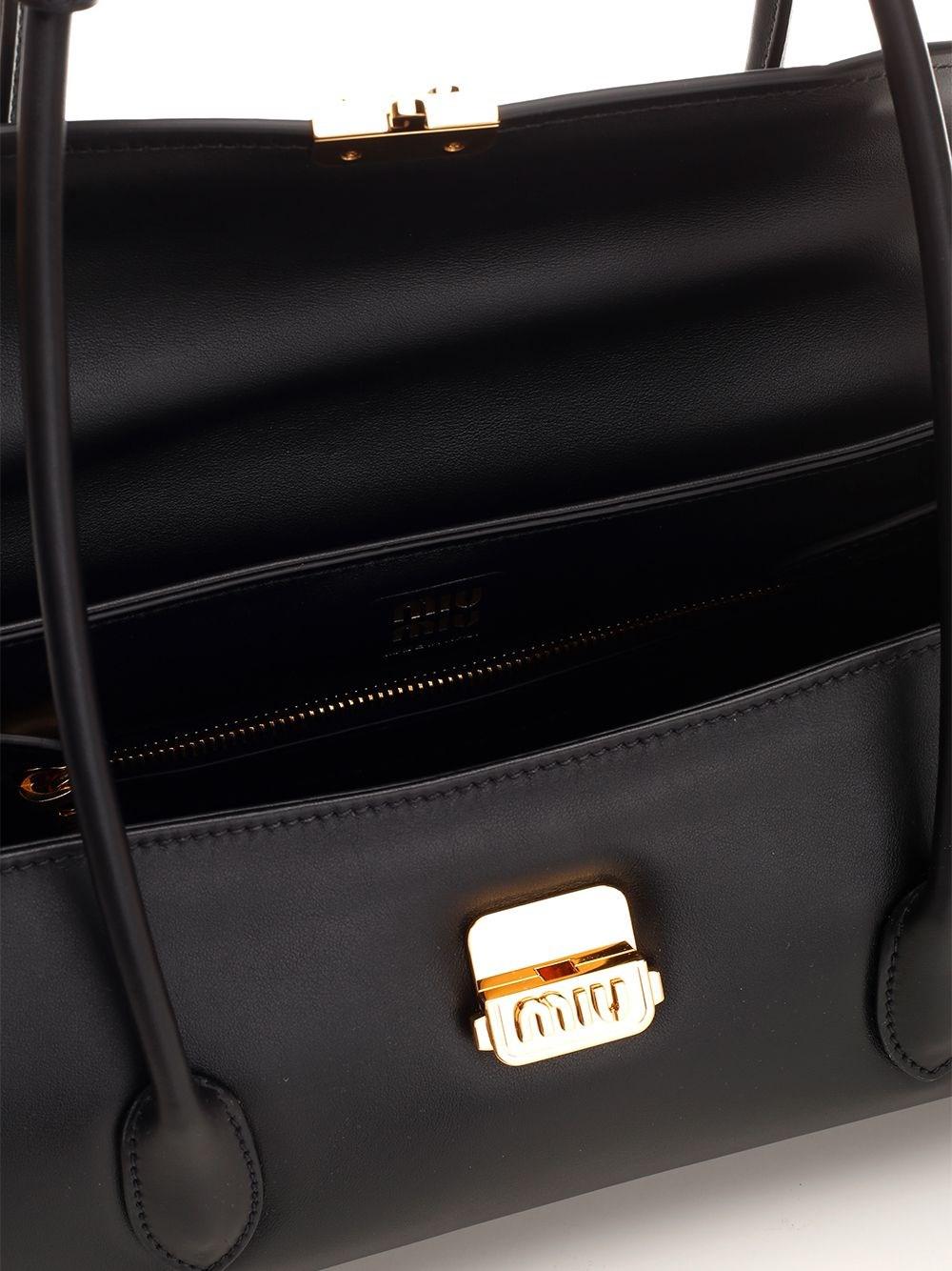 Al Duca D'Aosta Miu Miu Borsa A Spalla In Pelle