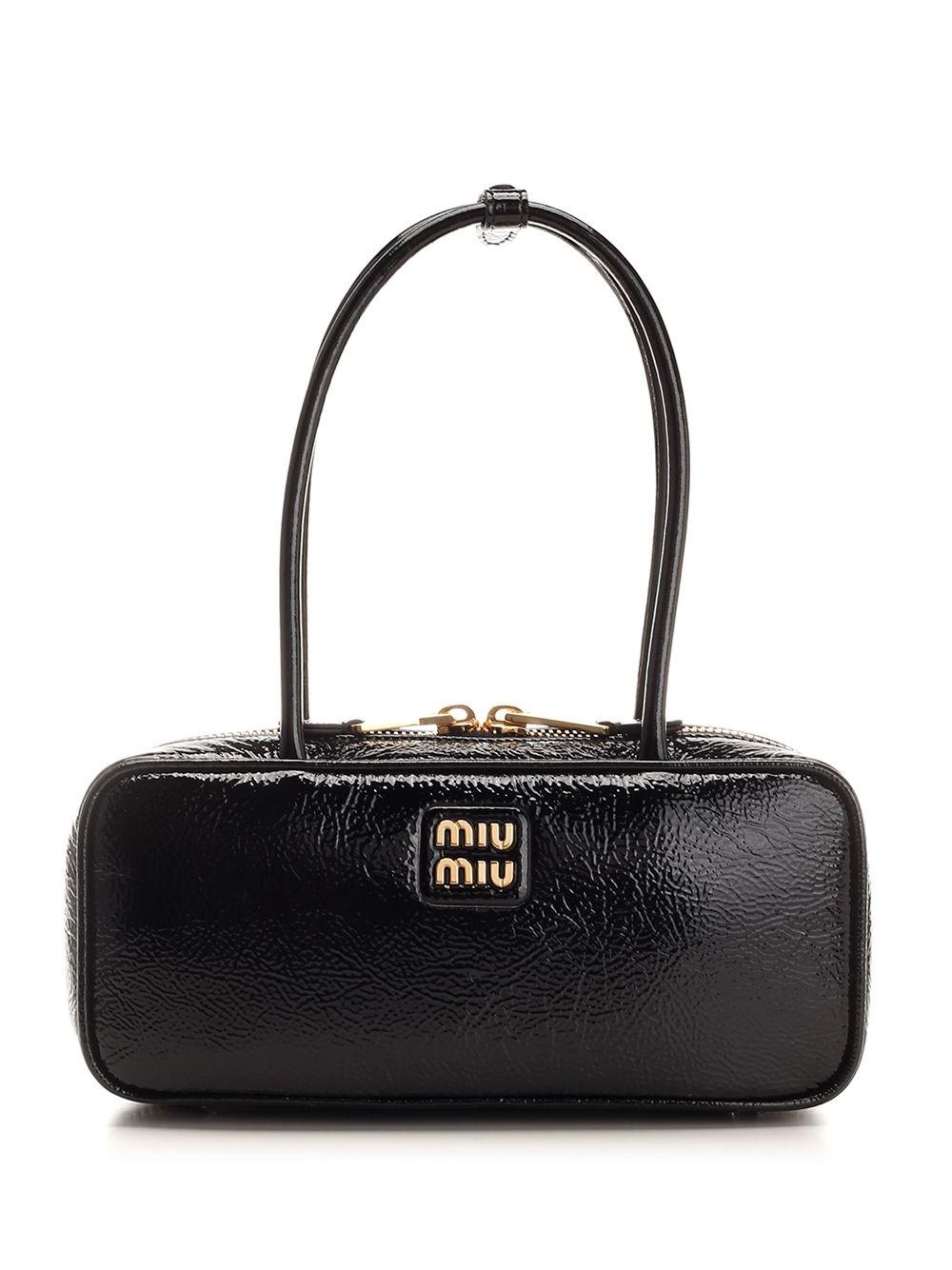 Al Duca D'Aosta Miu Miu Borsa "Arcadie" in vernice