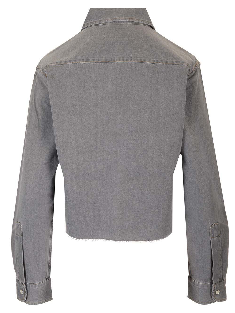 Al Duca D'Aosta Miu Miu Camicia In Chambray