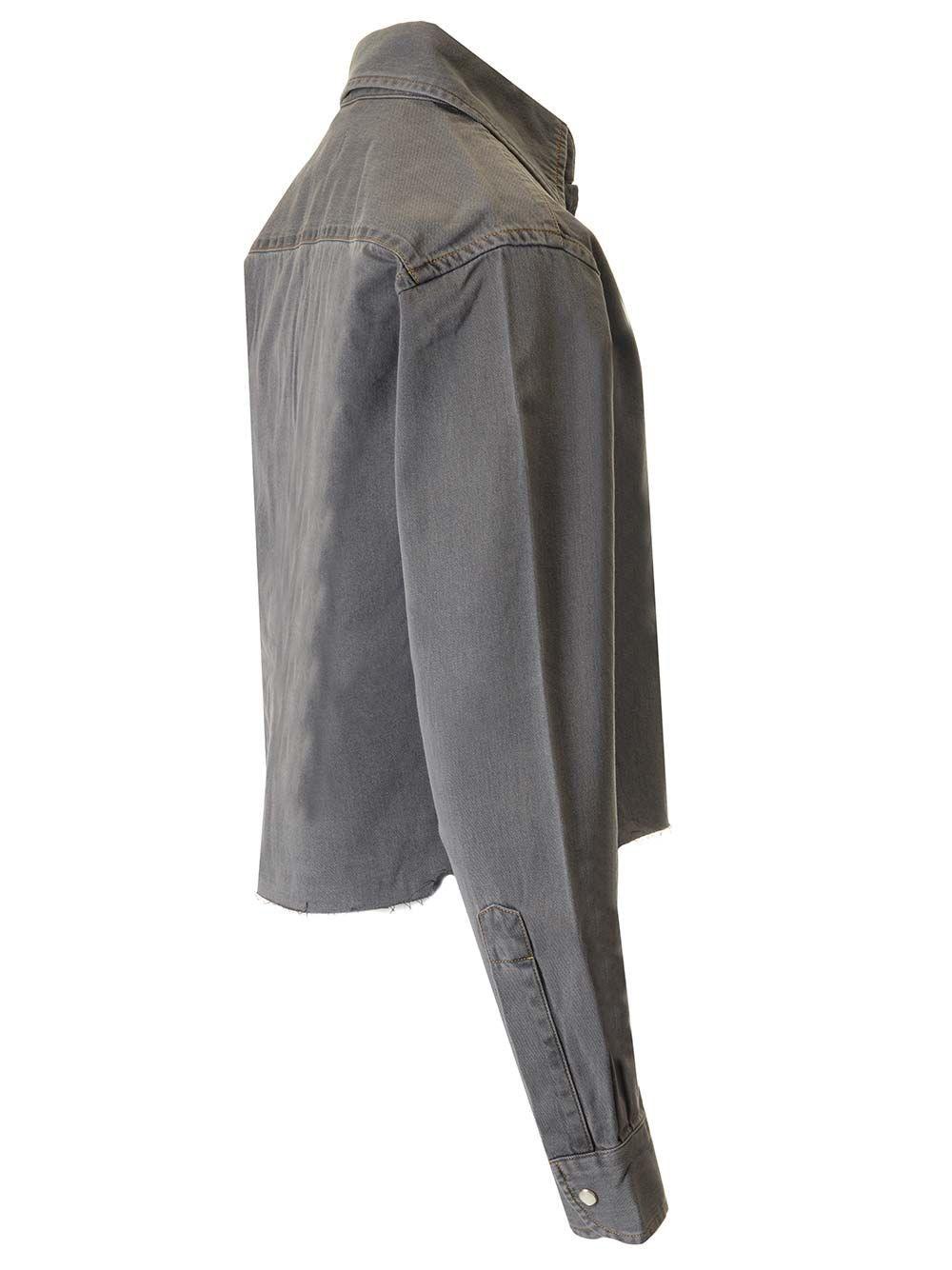 Al Duca D'Aosta Miu Miu Camicia In Chambray