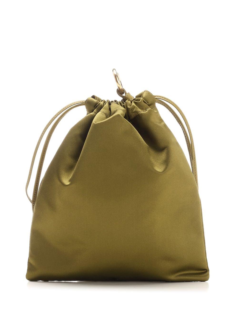 Al Duca D'Aosta Miu Miu Pouch In Pelle Scamosciata