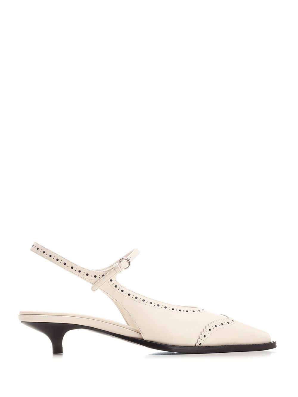 Al Duca D'Aosta Miu Miu Slingback brogue