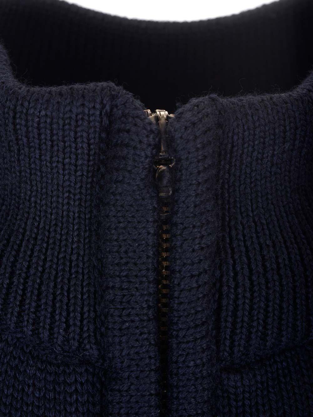 Al Duca D'Aosta Original Vintage CARDIGAN FULL ZIP