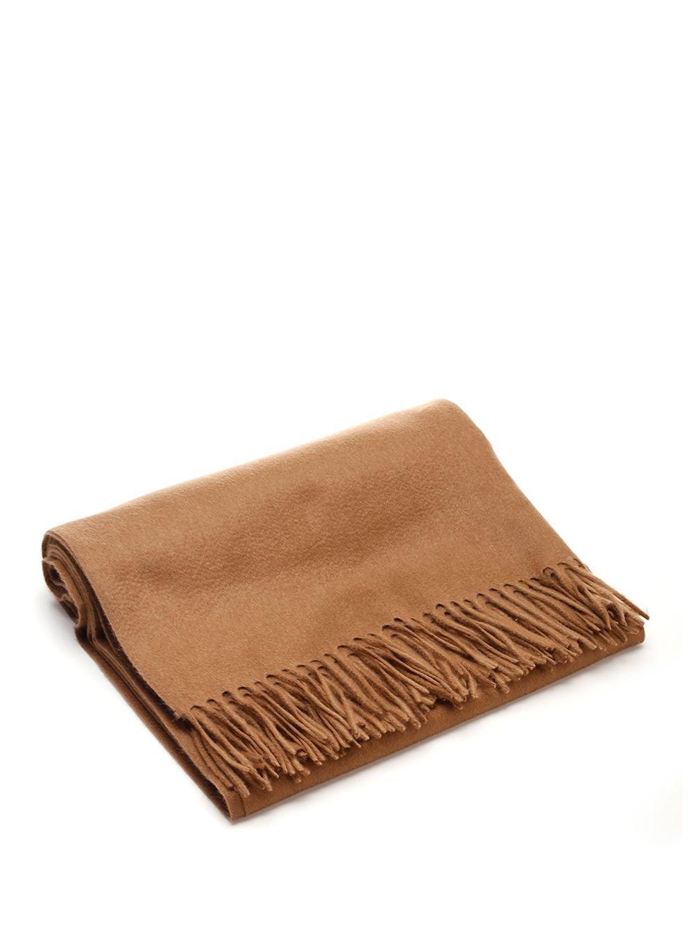 Al Duca D'Aosta Al Duca D'aosta Plaid cammello in cashmere