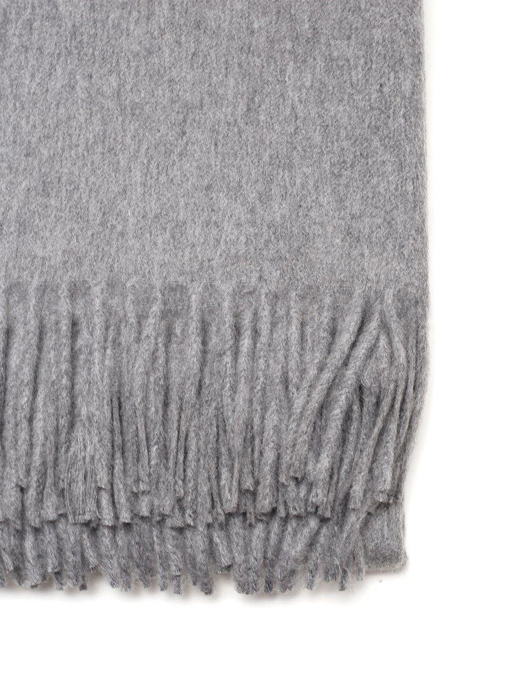 Al Duca D'Aosta Al Duca D'aosta Plaid Grigio In Cashmere