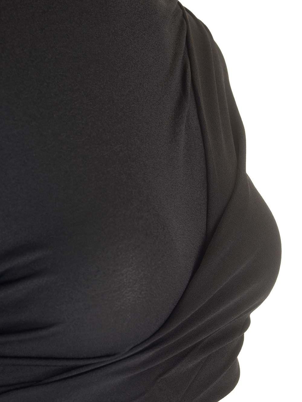 Al Duca D'Aosta Rick Owens Crop Top "Jade"