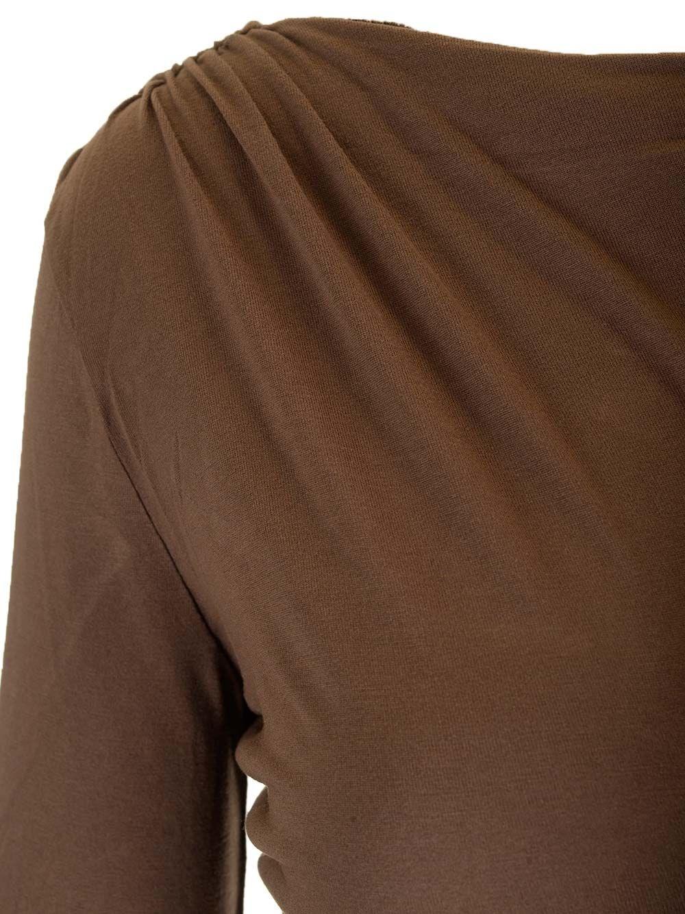 Al Duca D'Aosta Rick Owens Crop Top "Jade"