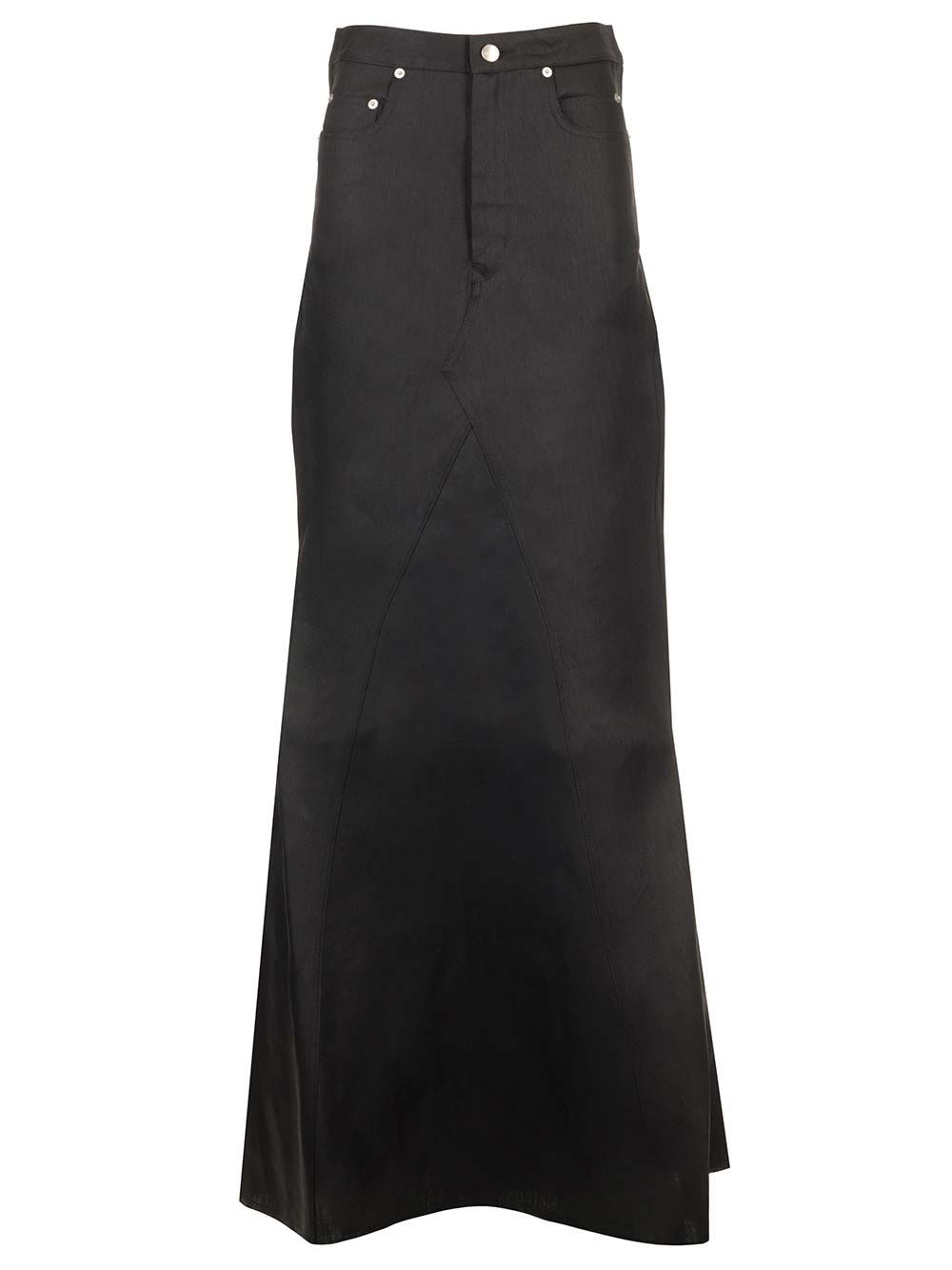 Al Duca D'Aosta Rick Owens Gonna lunga in twill