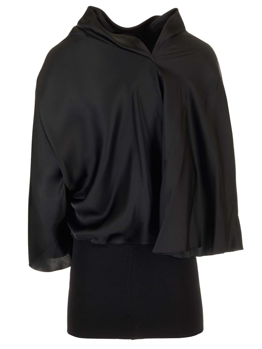 Al Duca D'Aosta Rick Owens Top In Charmeuse