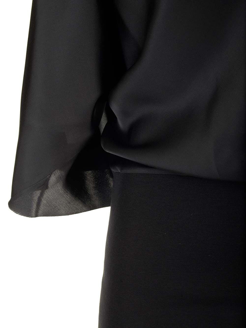 Al Duca D'Aosta Rick Owens Top In Charmeuse