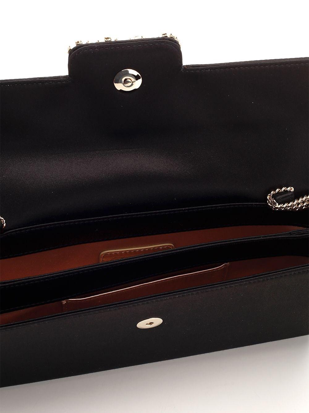 Al Duca D'Aosta Roger Vivier Pochette In Raso