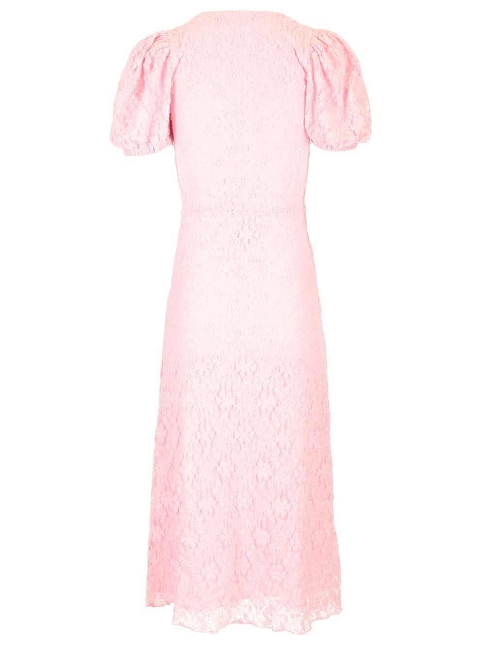 Al Duca D'Aosta Rotate Abito In Pizzo