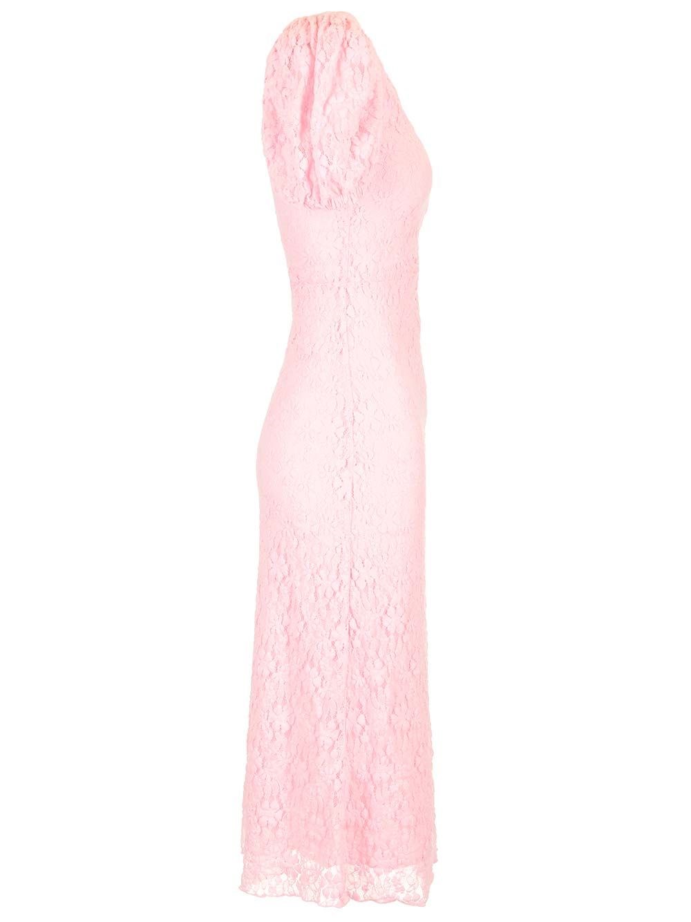 Al Duca D'Aosta Rotate Abito In Pizzo