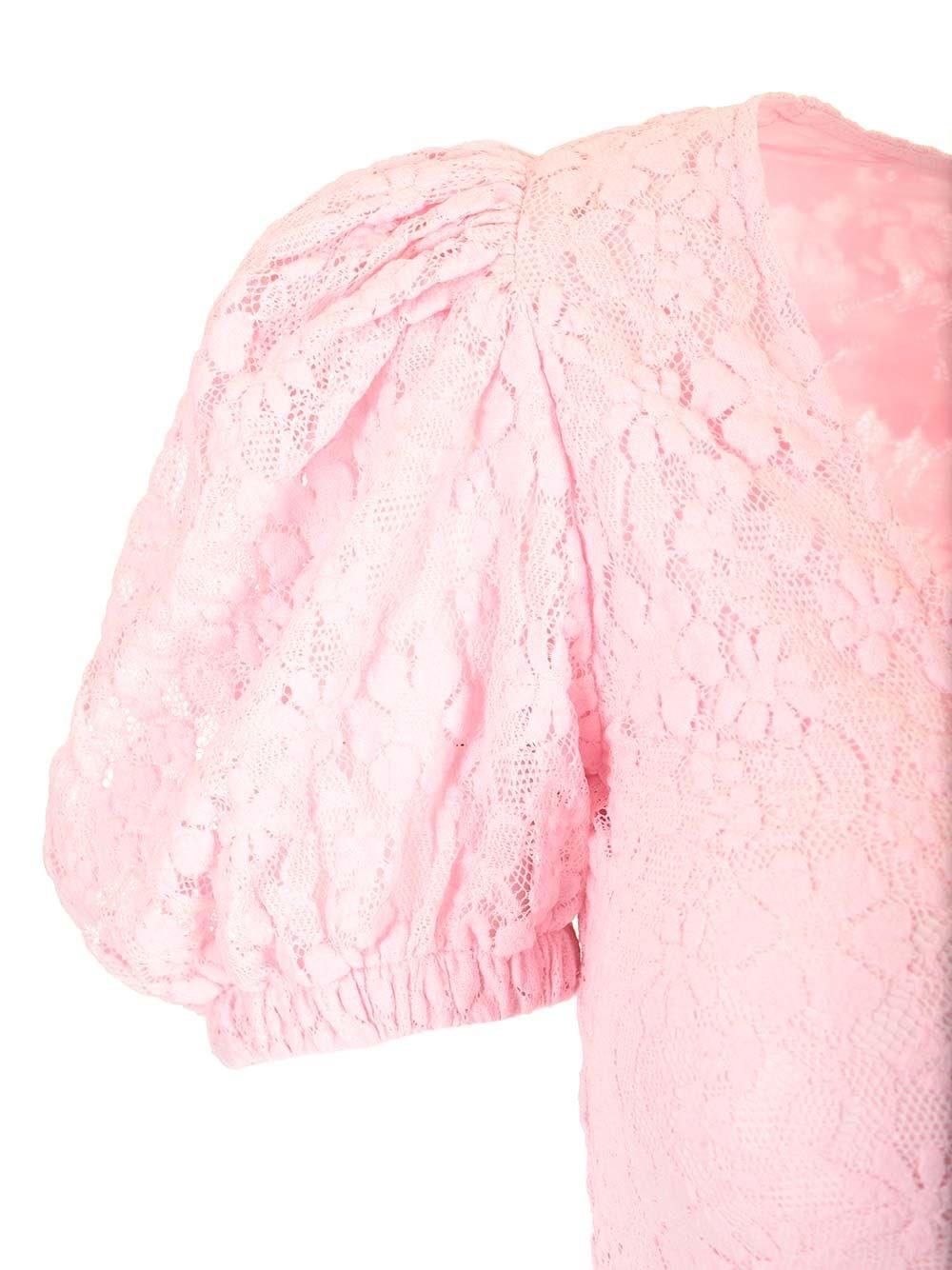 Al Duca D'Aosta Rotate Abito In Pizzo