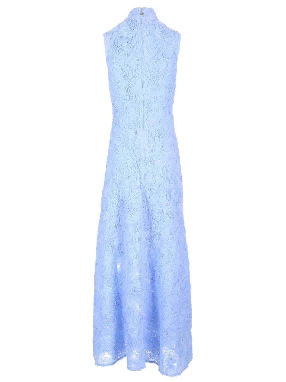Al Duca D'Aosta Rotate Maxi Abito "Flower Mesh"