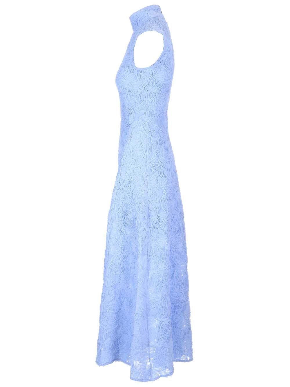 Al Duca D'Aosta Rotate Maxi Abito "Flower Mesh"