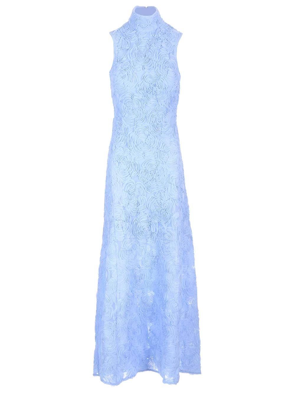 Al Duca D'Aosta Rotate Maxi abito "Flower Mesh"