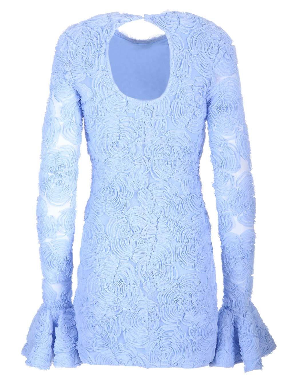 Al Duca D'Aosta Rotate Mini Abito In Mesh