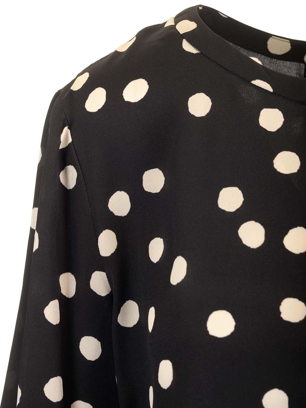 Al Duca D'Aosta 's Max Mara Blusa "Arturo" In Crepe