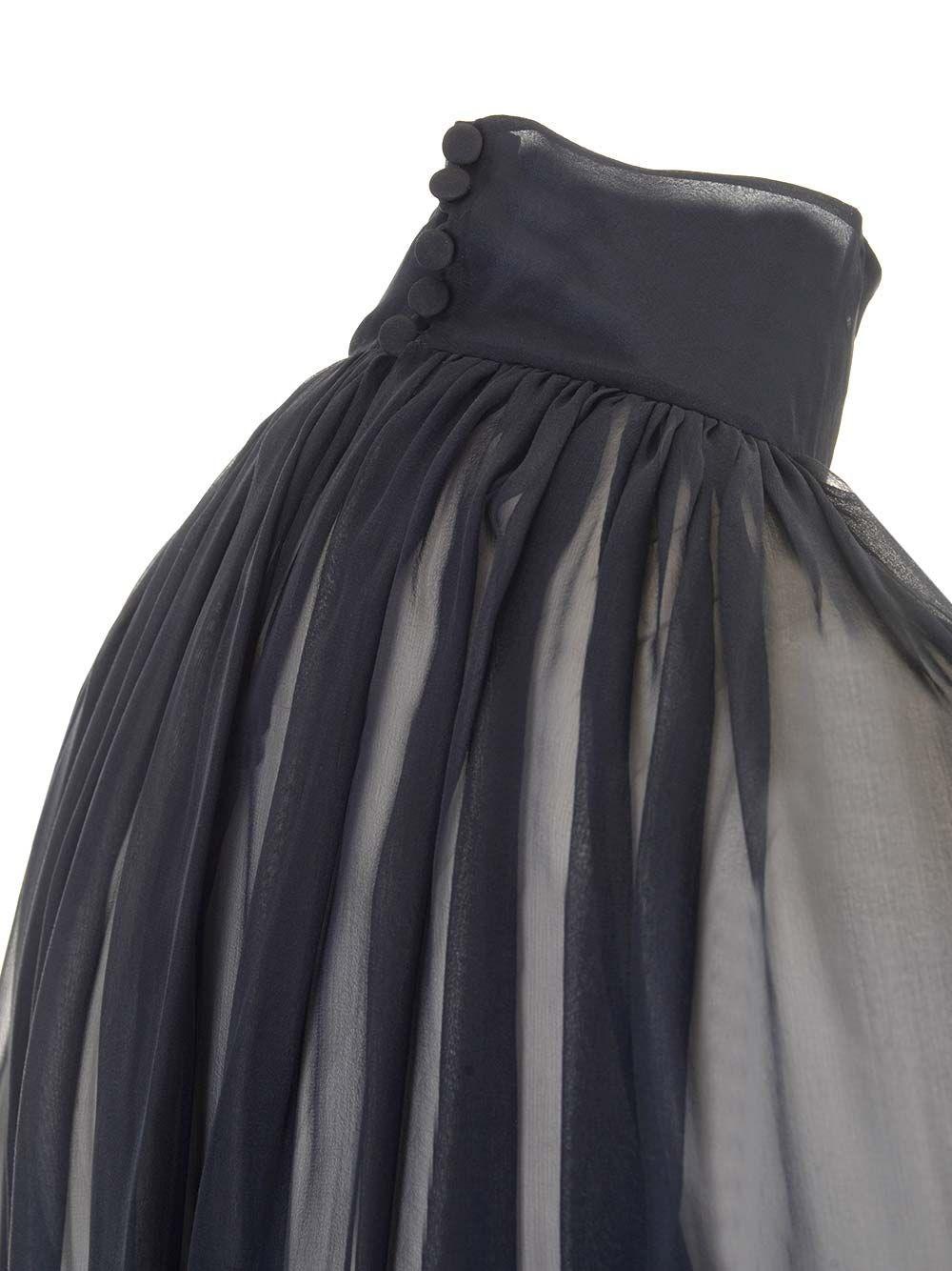 Al Duca D'Aosta Saint Laurent Blusa Trasparente