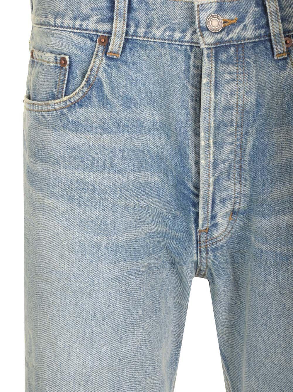 Al Duca D'Aosta Saint Laurent Jeans A Gamba Dritta