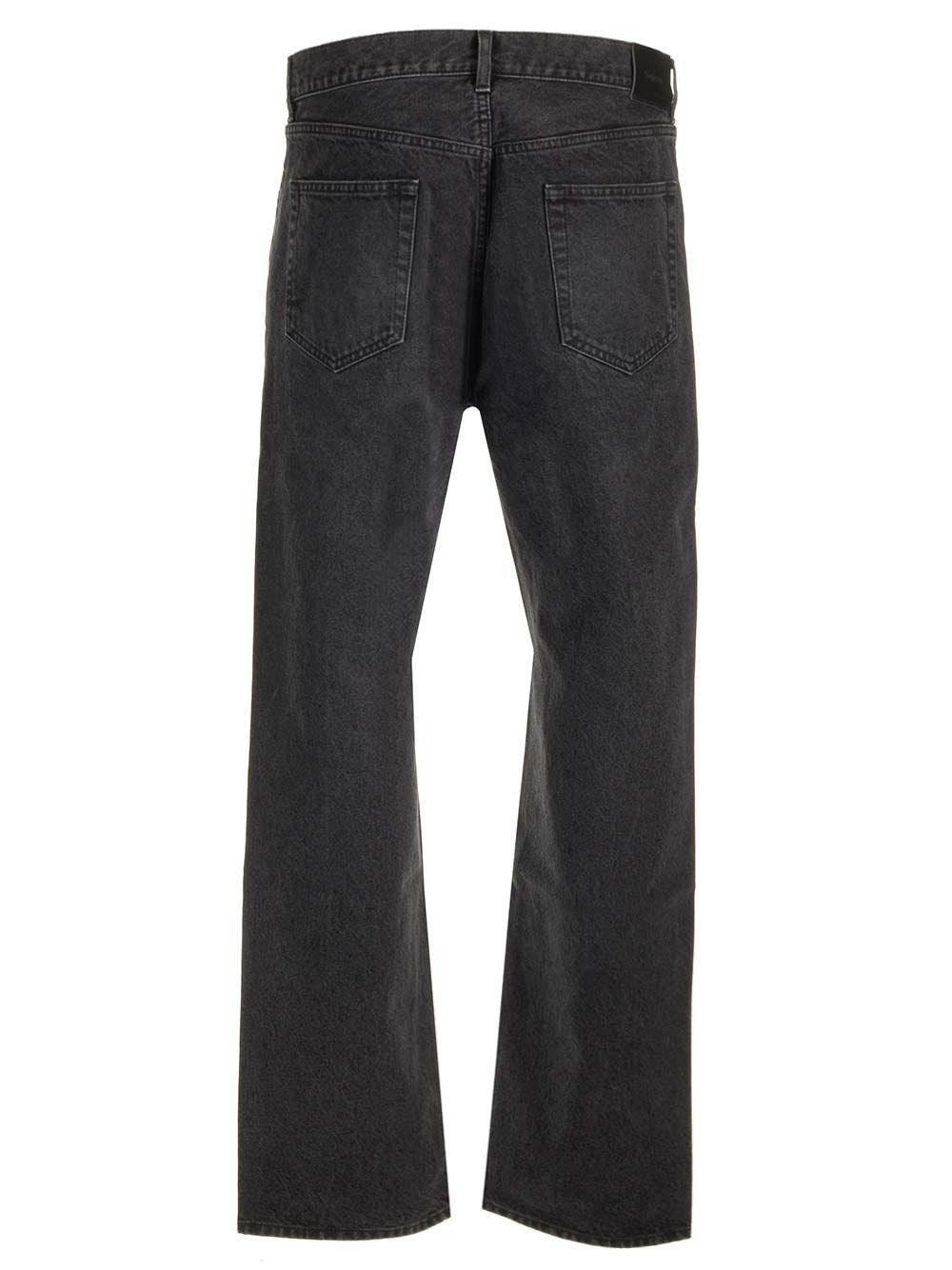 Al Duca D'Aosta Saint Laurent Jeans A Gamba Dritta