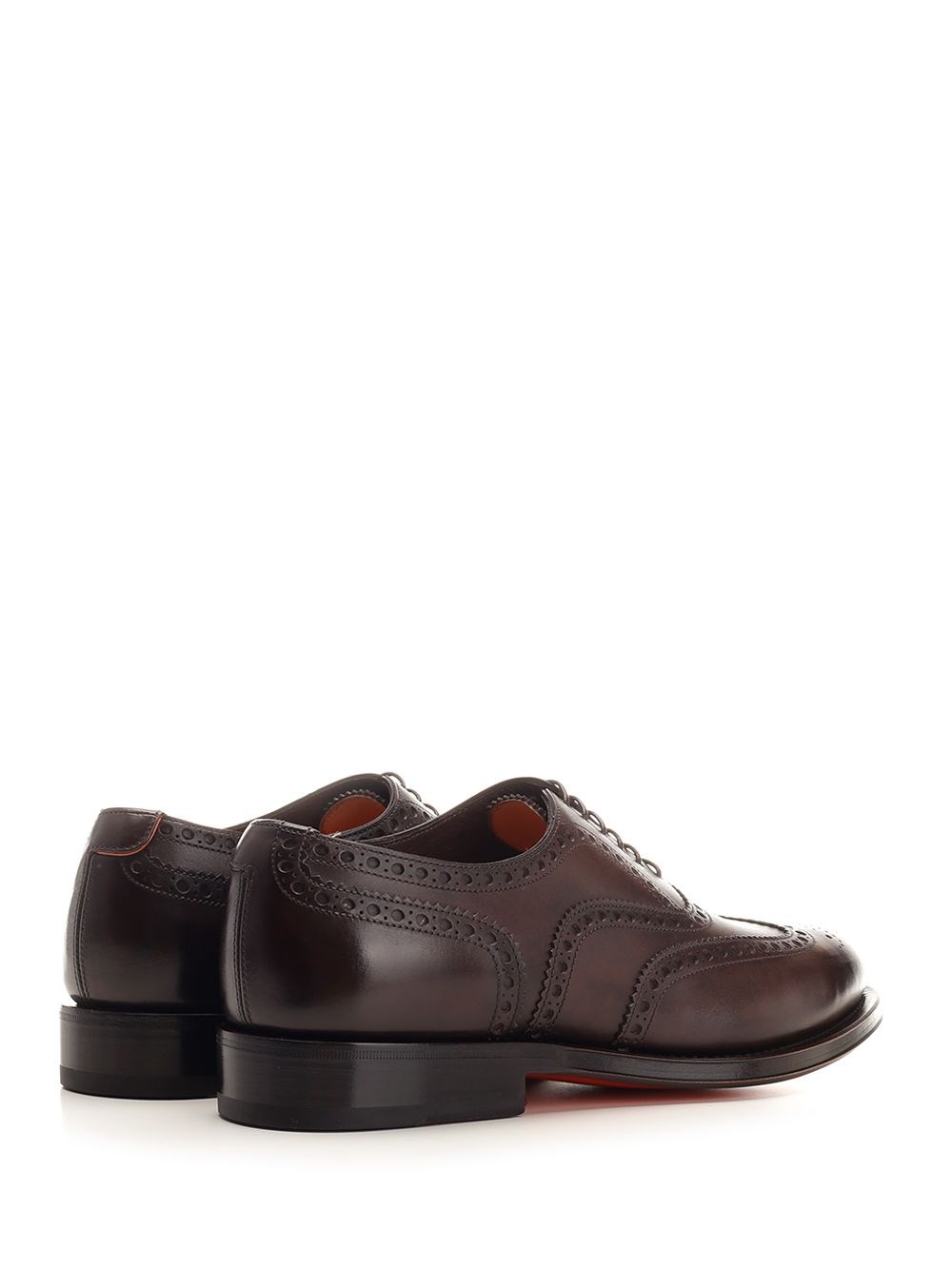 Al Duca D'Aosta Santoni Stringata Oxford Brogue